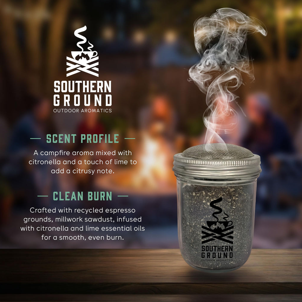 Natural Mosquito Repellent Outdoor Candle E650