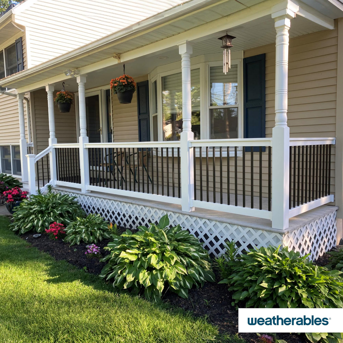26'' Black Aluminum Balusters 20pk E5154