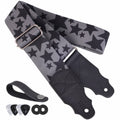 2 Inches Guitar Strap with Leather End J400914