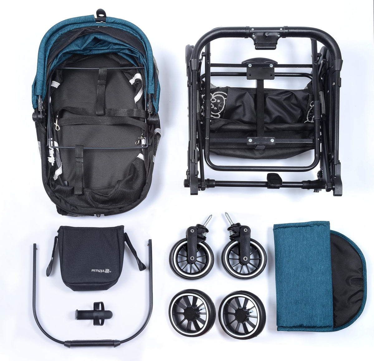 3-in-1 Pet Stroller Up to 50 lbs O408